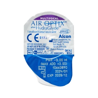 Air Optix Plus HydraGlyde Multifocal (6 lenses)