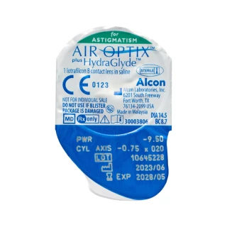 Air Optix Plus HydraGlyde for Astigmatism (6 lenses)