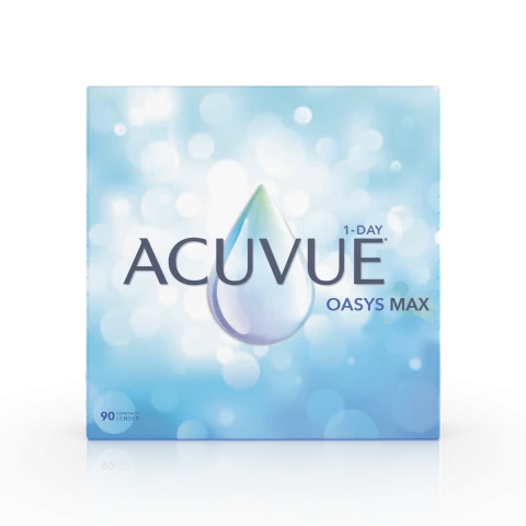Acuvue Oasys MAX 1-Day (90 lentilles)