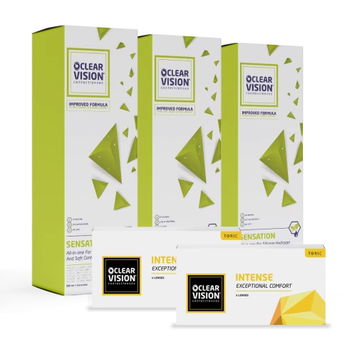 ClearVision Intense Toric Promo Pack