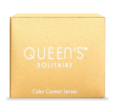 Queen's solitaire colour lenses