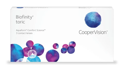 Biofinity Toric (3 linsen)