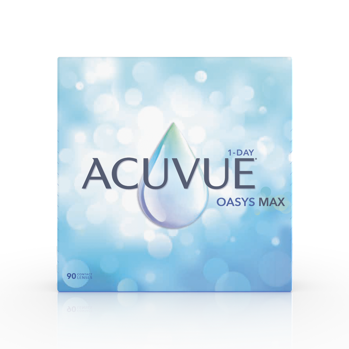 Acuvue Oasys MAX 1-Day (90 lenzen) - Contactlenzen > Sferisch | 123Optic.com