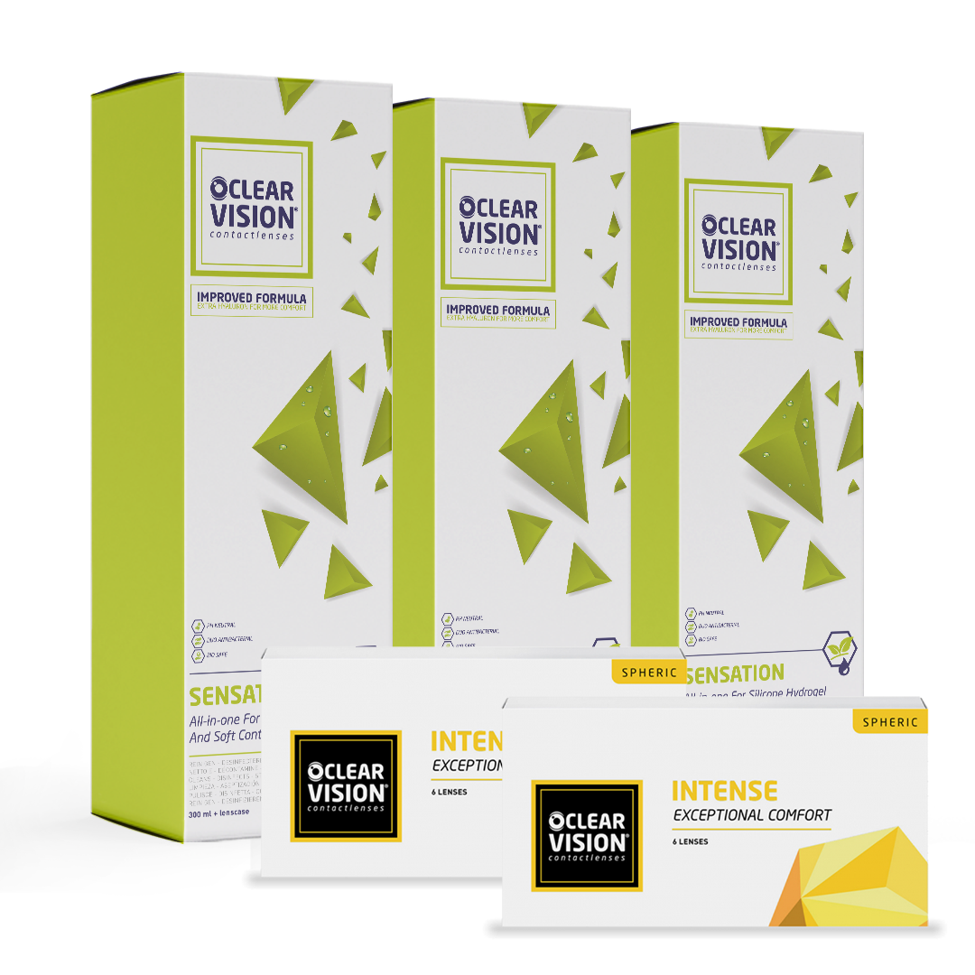 ClearVision Intense Promo Pack - Contactlenzen > Sferisch | 123Optic.com