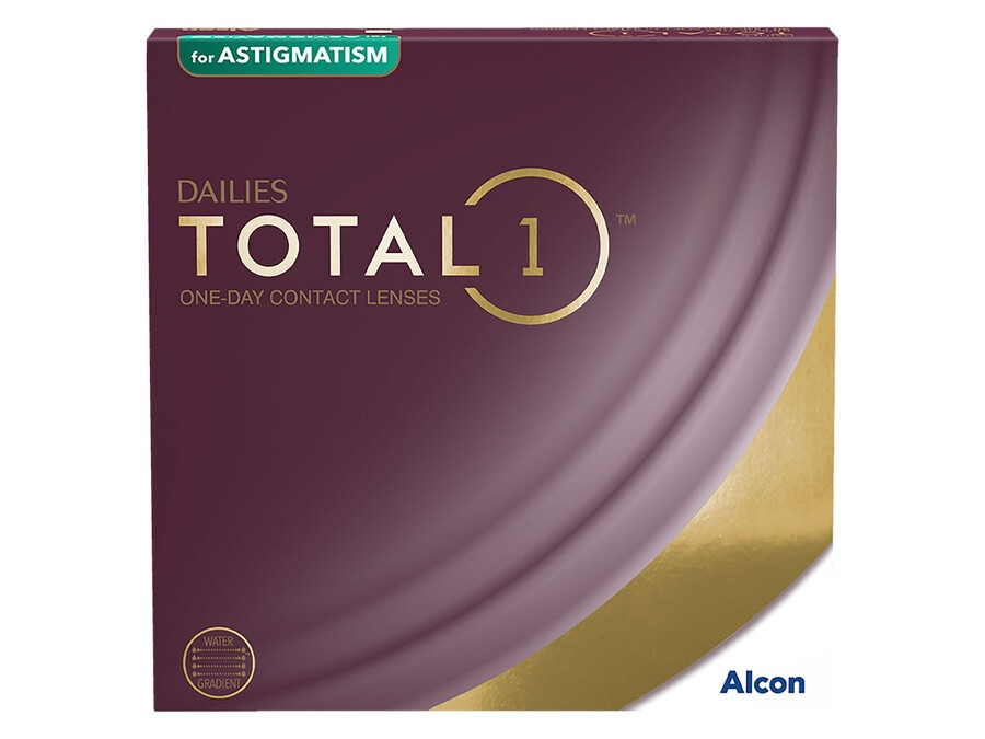 Dailies Total 1 for Astigmatism (90 linser)