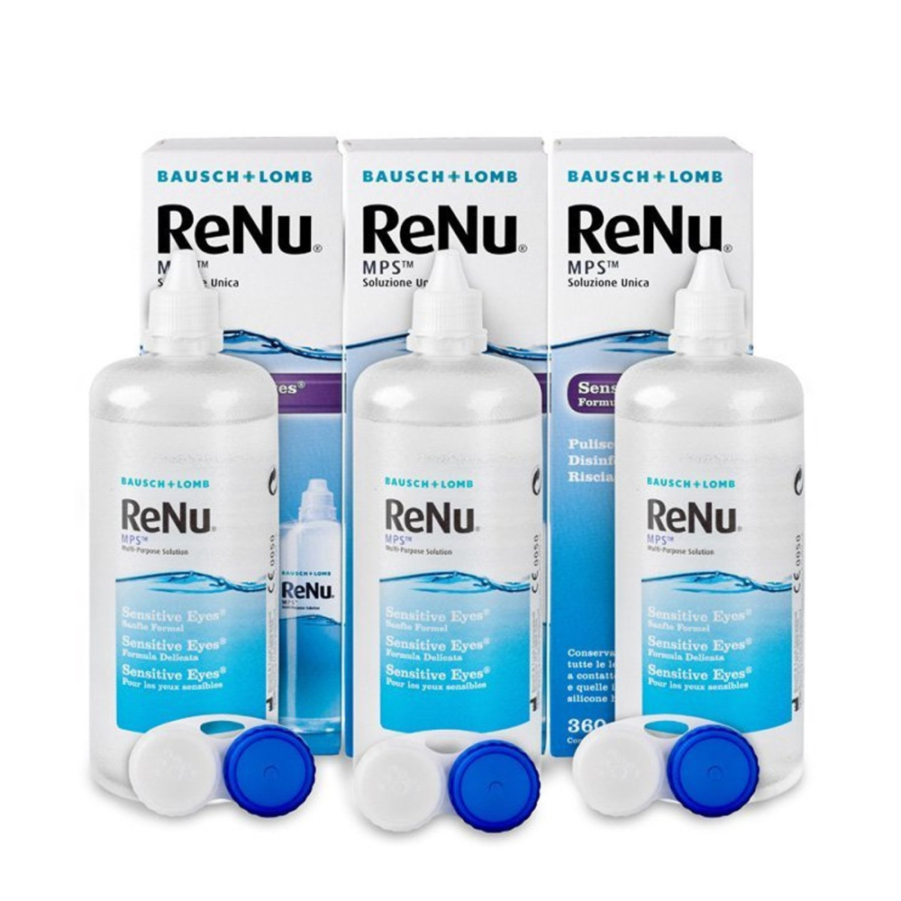 ReNu MPS Sensitive Eyes Voordeelpakket (3x360ml)