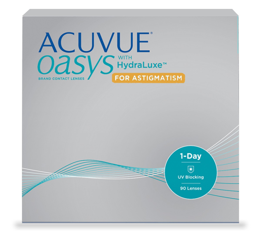 Acuvue Oasys 1-Day for Astigmatism (90 lenses)