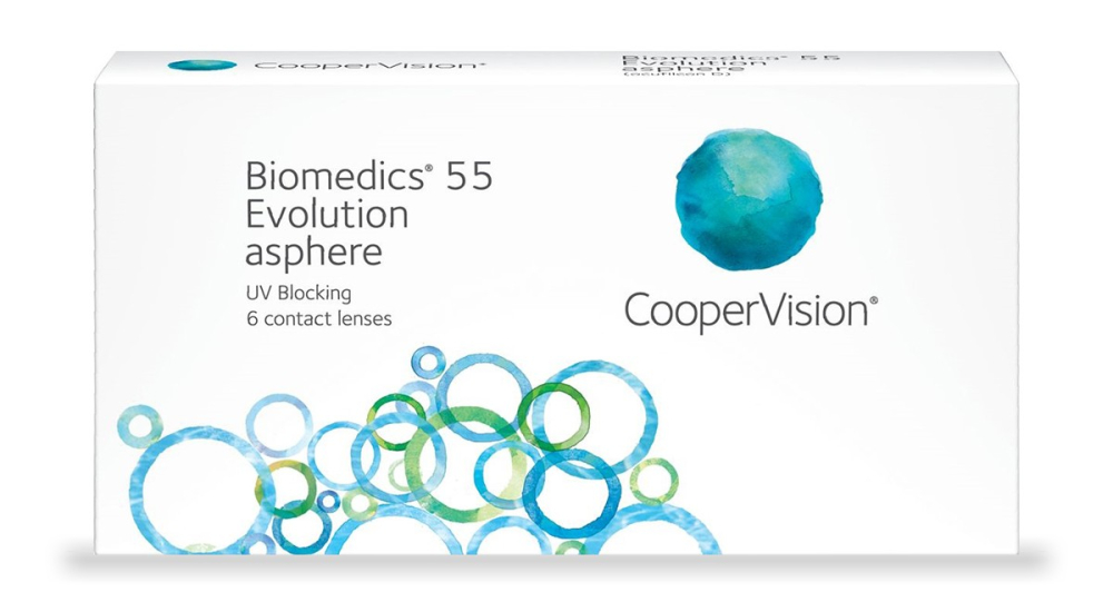 Biomedics 55 Evolution (6 lentilles)