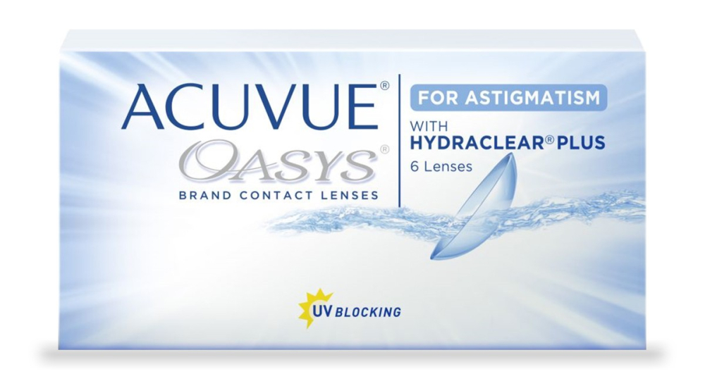 Acuvue Oasys for Astigmatism (6 linsen)