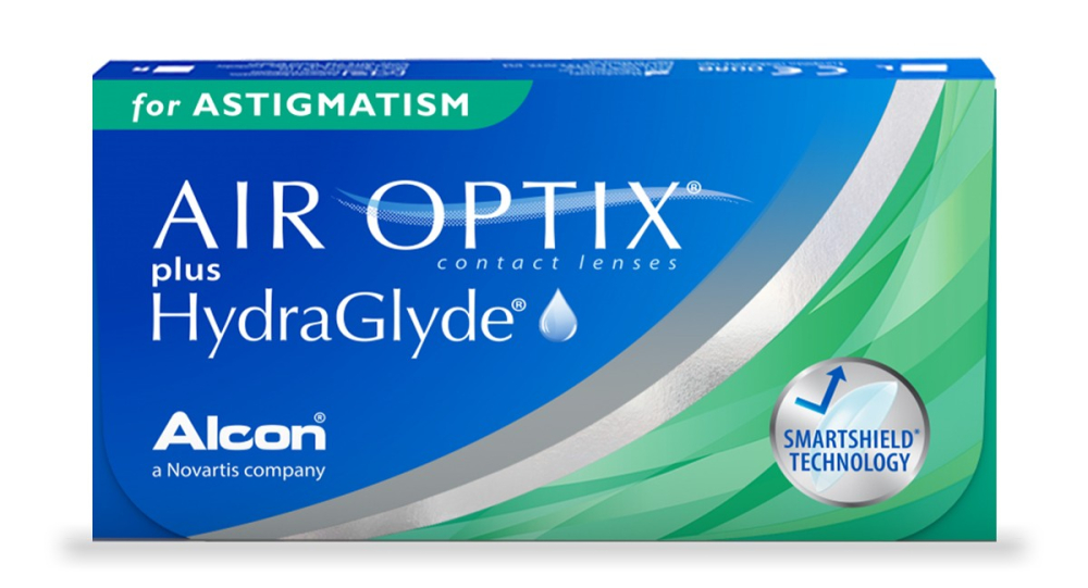 Air Optix Plus HydraGlyde for Astigmatism (3 lentillas)