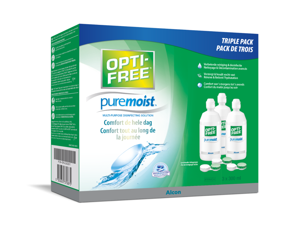 Opti-Free PureMoist Voordeelpakket (3x300ml)