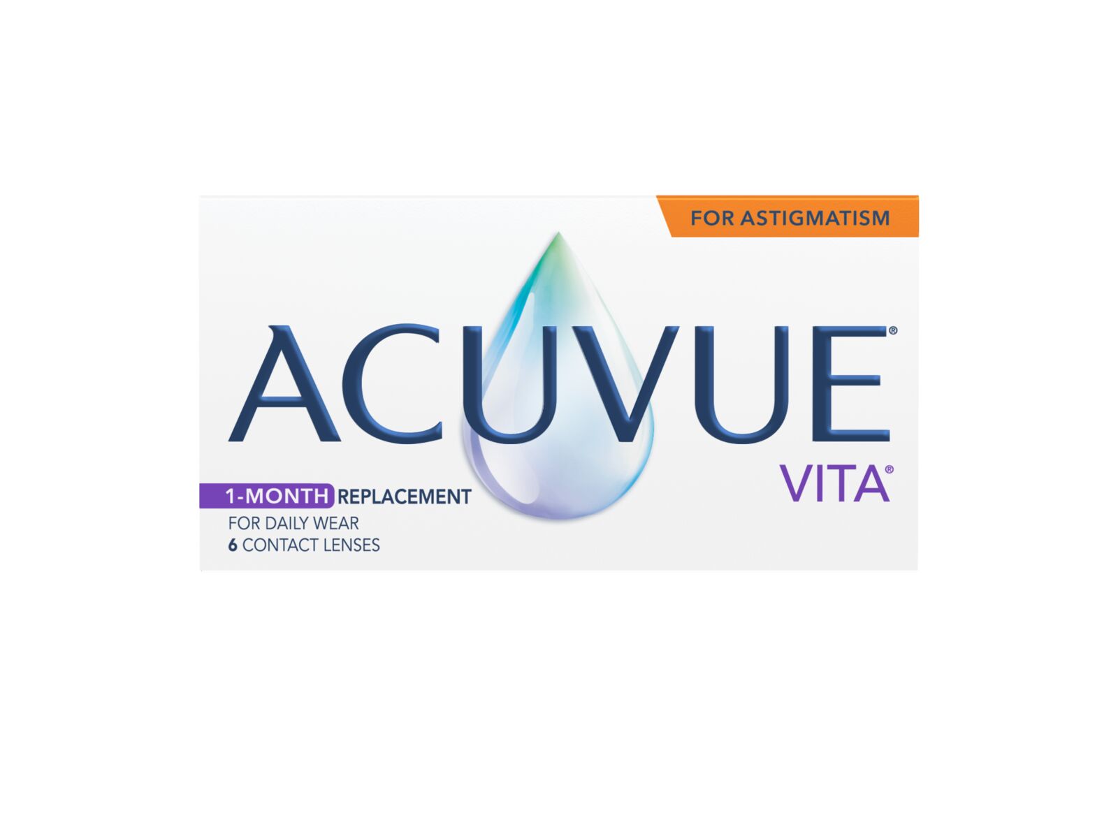 Acuvue Vita for Astigmatism (6 lenzen) - Contactlenzen > Torisch | 123Optic.com