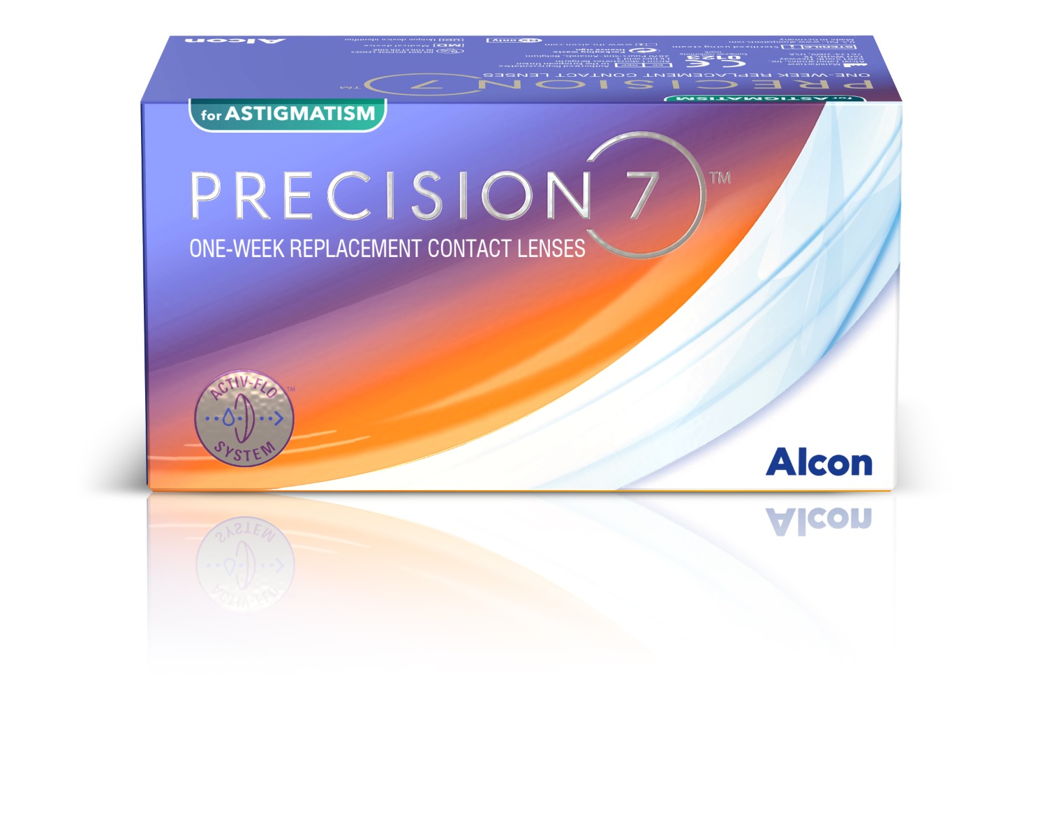 Alcon Precision 7 for Astigmatism (27 lenzen) - Contactlenzen > Torisch &VerticalLine; 123Optic.com