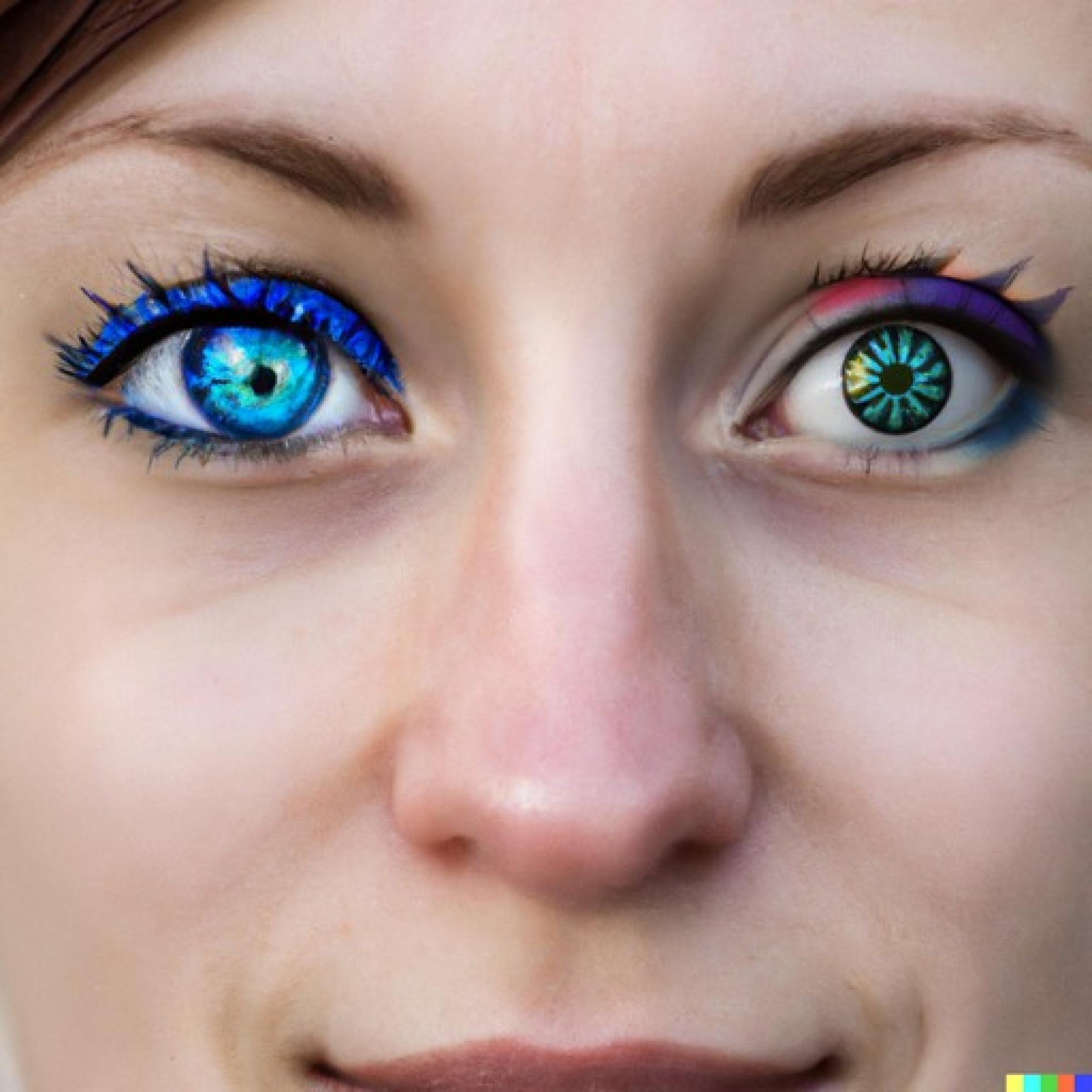 Puis-je combiner des lentilles de contact différentes dans mes yeux ?