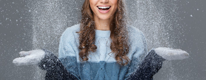 Tragen von Kontaktlinsen im Winter