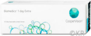 Biomedics-1-Day-Extra-spürbar-glatte-Oberfläche-30-Stück-Tageslinsen