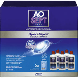 AO Sept Plus HydraGlyde | Flüssigkeitskategorie: Peroxid-System aosept plus hydraglyde fluessigkeit