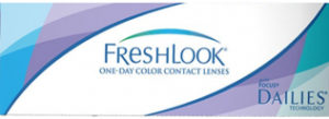 Gruene-Kontaktlinsen-mit-Staerke-von-Freshlook-1-Day-Colorblends