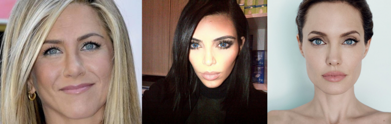 celebrities with contacts